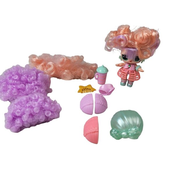 LOL Surprise Masquerade Hairvibes Doll Accessories Glam Club Wigs 20 Pieces MGA - Picture 1 of 9